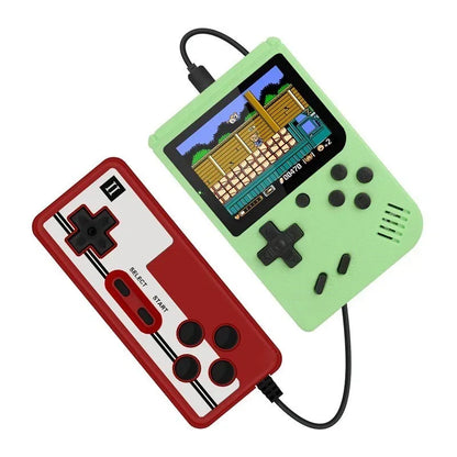 Retro Portable Mini Handheld Video Game Console 8-Bit 3.0 Inch LCD Color Kids Game Player Built-In 500 Games for Kid Xmas Gift