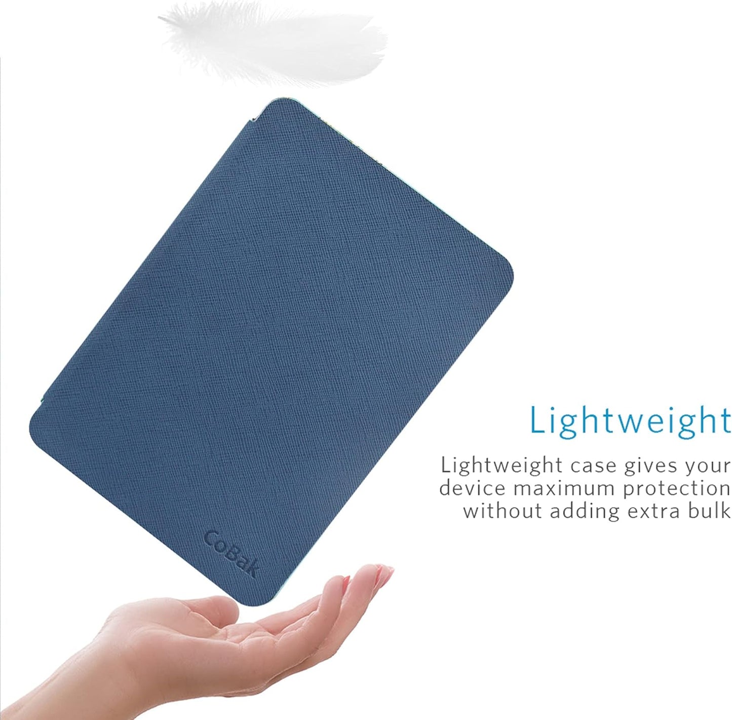 Kindle Paperwhite Case - All New PU Leather Smart Cover with Auto Sleep Wake Feature for Kindle Paperwhite 10Th Generation 2018 Released, Dark Blue