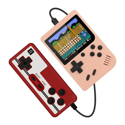 Retro Portable Mini Handheld Video Game Console 8-Bit 3.0 Inch LCD Color Kids Game Player Built-In 500 Games for Kid Xmas Gift