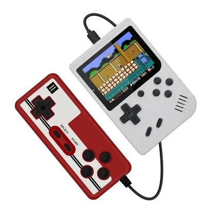 Retro Portable Mini Handheld Video Game Console 8-Bit 3.0 Inch LCD Color Kids Game Player Built-In 500 Games for Kid Xmas Gift