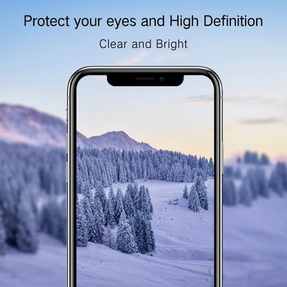 anti Blue Light Tempered Glass Screen Protector Compatible with Iphone 11, Iphone XR 6.1 Inch, Blue Light Blocker, HD Clear Eye Protection, Easy Installation with Alignment Frame (1 Pack)