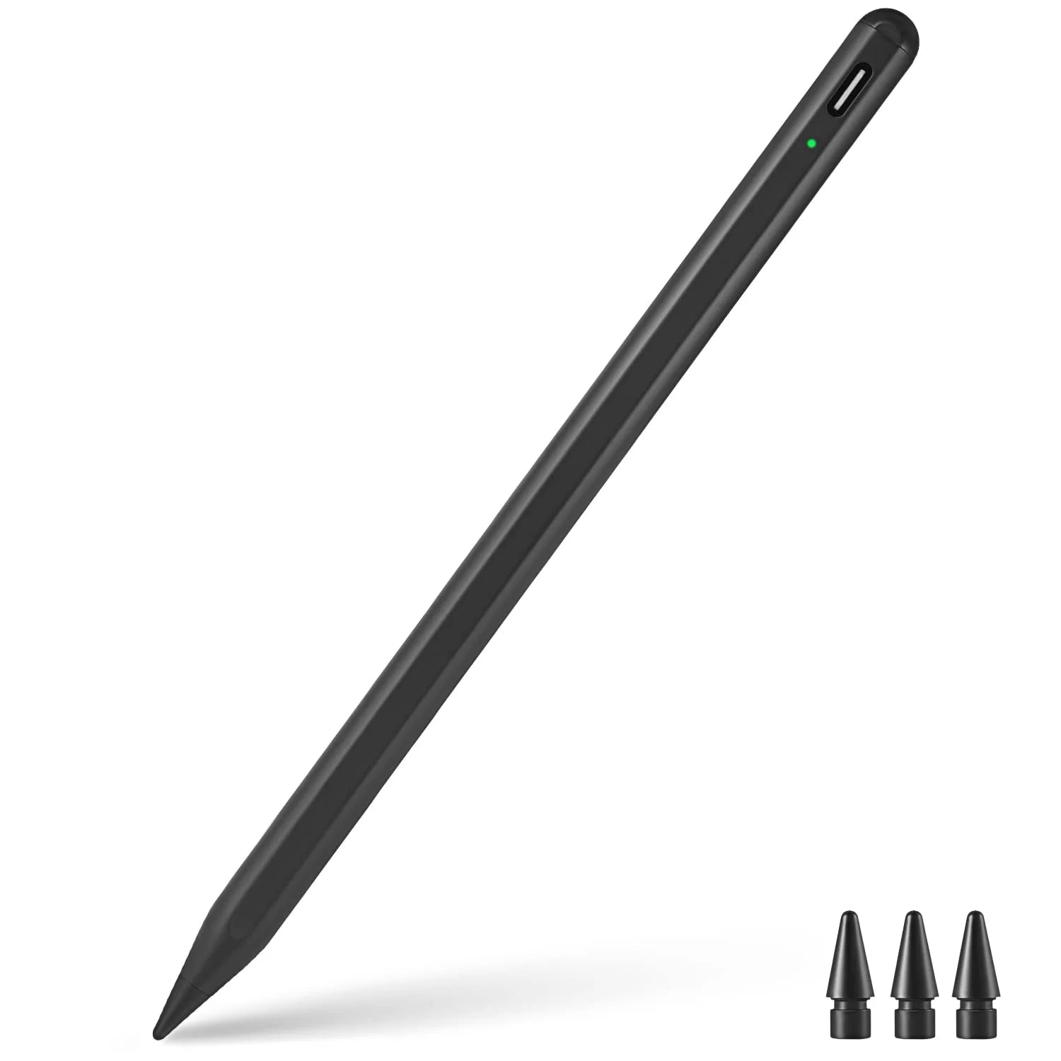 Stylus Pen for Ipad,Apple Pens,Ipad Pencil 2Nd Generation,Smart Touch Switch,Compatible With(2018-2023) Magnetic Ipad 6-10,Ipad Mini 5/6,Ipad Air 3-5,Ipad Pro 11"/12.9" Black