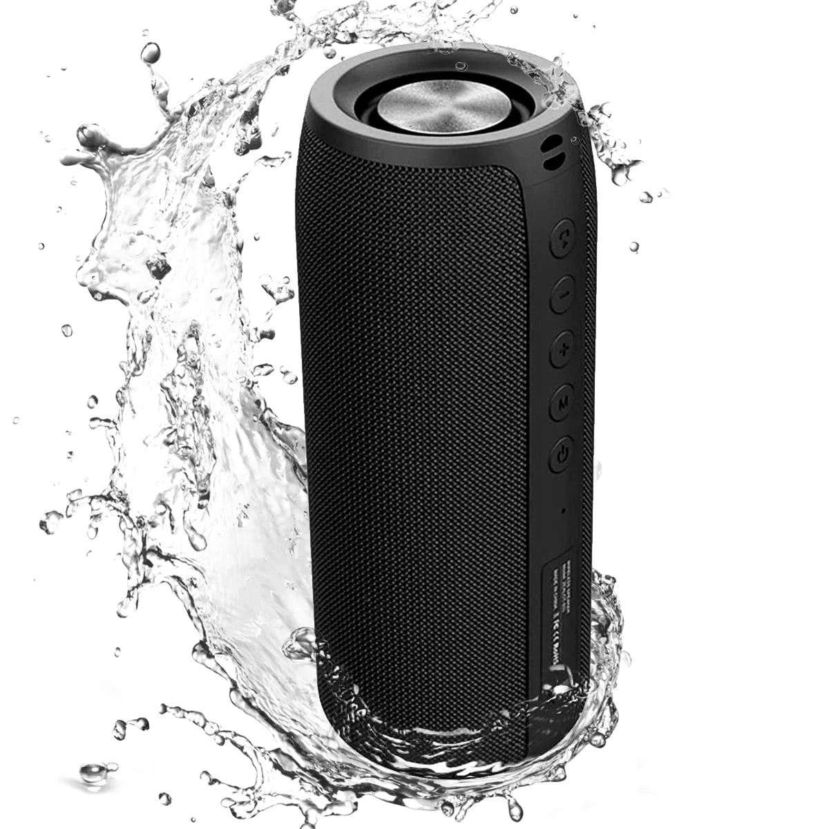 Portable Bluetooth Speaker with Deep Bass Basser,Outdoor Speakers Wireless Stereo Sound,Ipx5 Waterproof,30H Playtime for Home Party