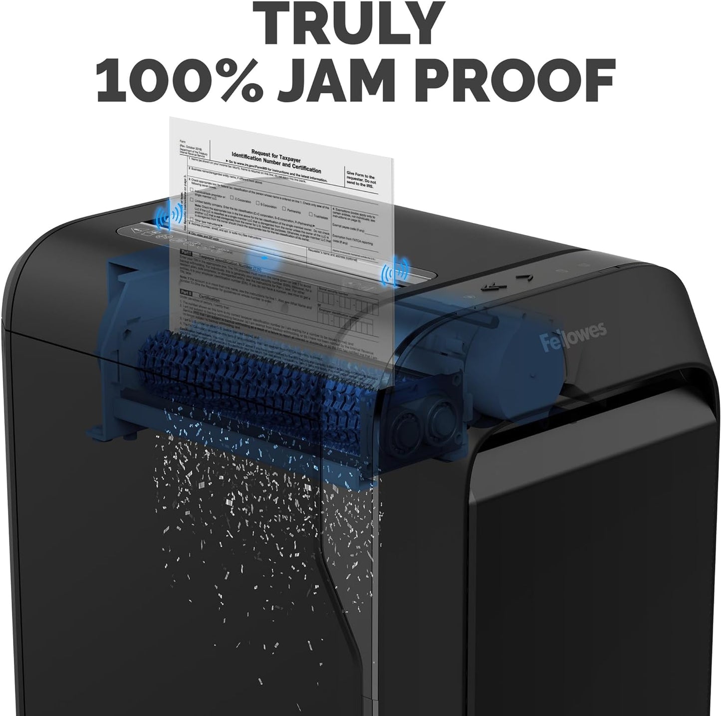 ‎Powershred LX22M 20-Sheet 100% Jam-Proof Heavy Duty Micro Cut Paper Shredder for Office and Home, Black 5015401