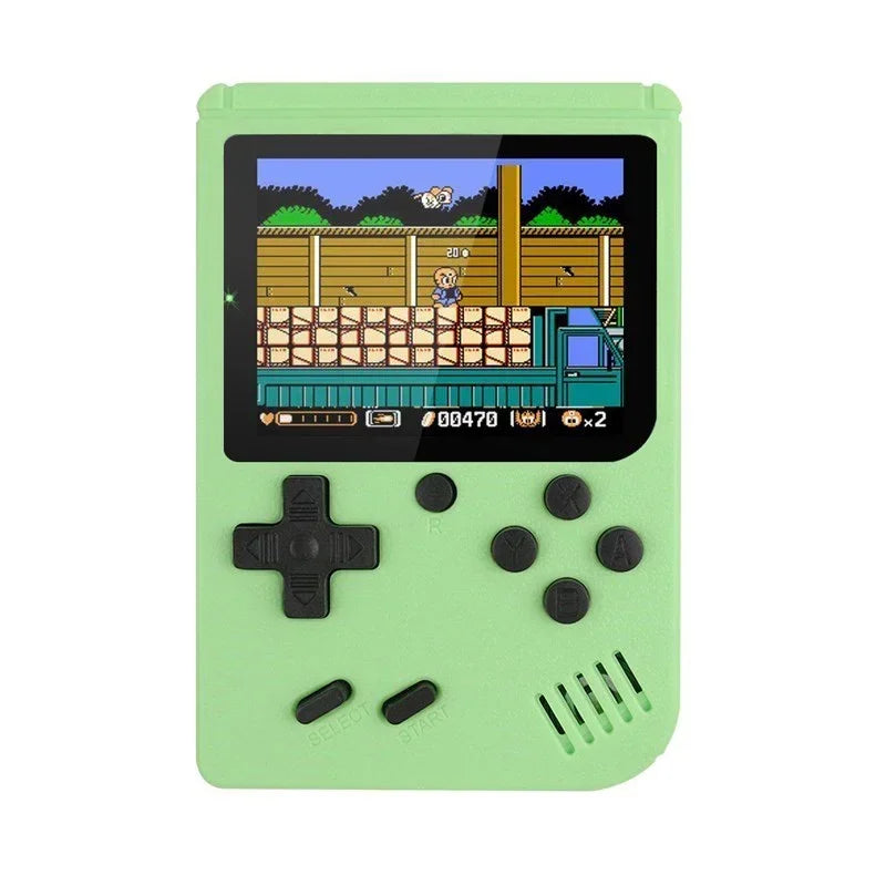 Retro Portable Mini Handheld Video Game Console 8-Bit 3.0 Inch LCD Color Kids Game Player Built-In 500 Games for Kid Xmas Gift