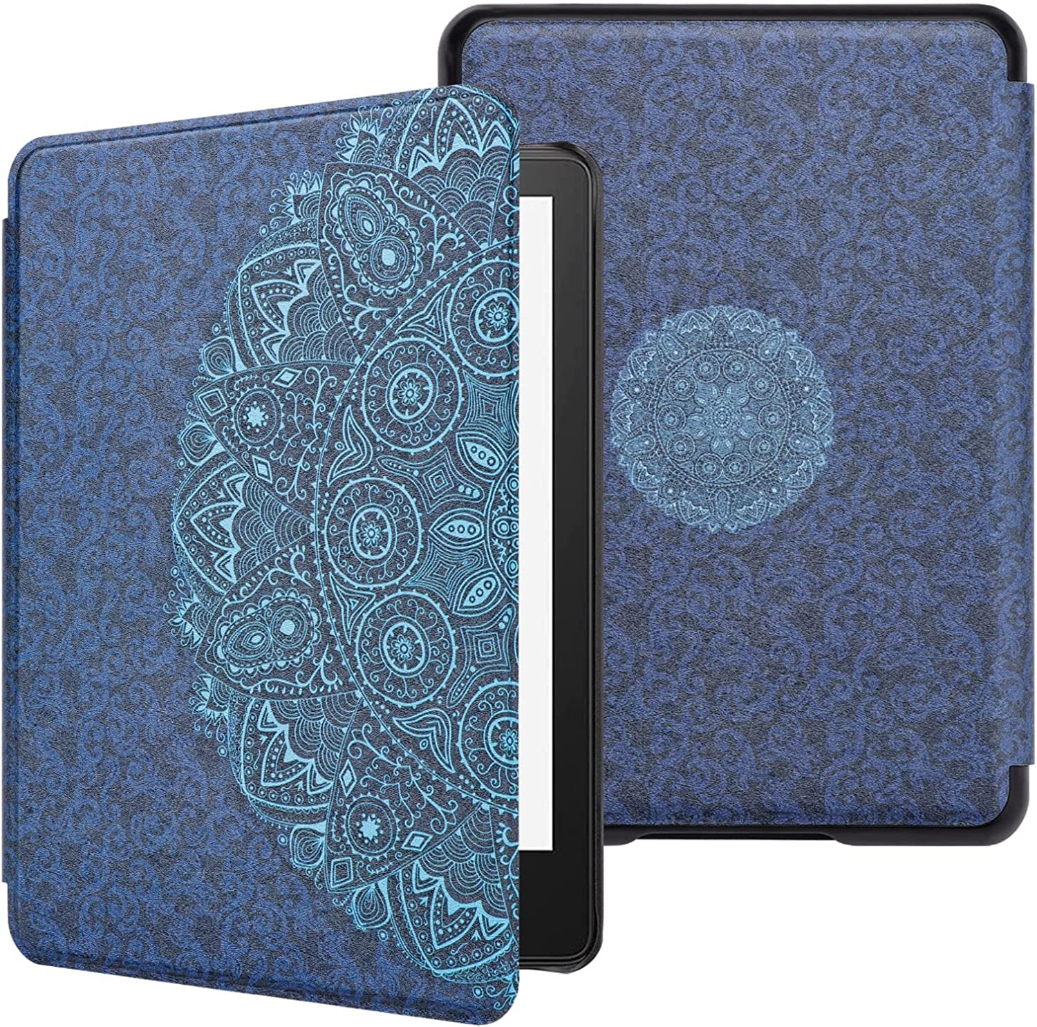 Case for 6.8” Kindle Paperwhite 11Th Generation 2021- Premium Lightweight PU Leather Book Cover with Auto Wake/Sleep for Amazon Kindle Paperwhite 2021 Signature Edition/Kids E-Reader