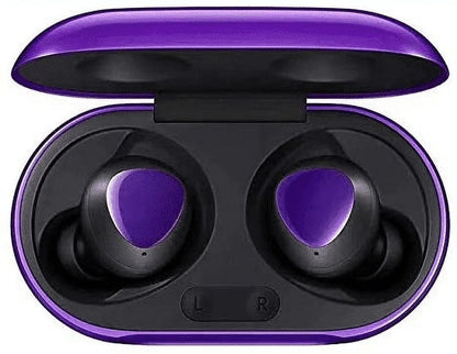 Street Buds plus True Bluetooth Earbud Headphones for Samsung Galaxy J Max - Wireless Earbuds W/Active Noise Cancelling - Purple (US Version with Warranty)