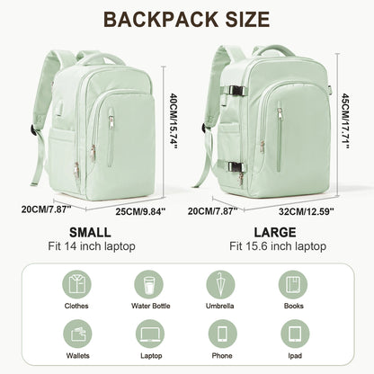 Laptop Bag Travel Backpack for Women Large Capacity Easyjet Carry-Ons 45X36X20 Backpack Ryanair 40X20X25, Men'S Cabin Backpack