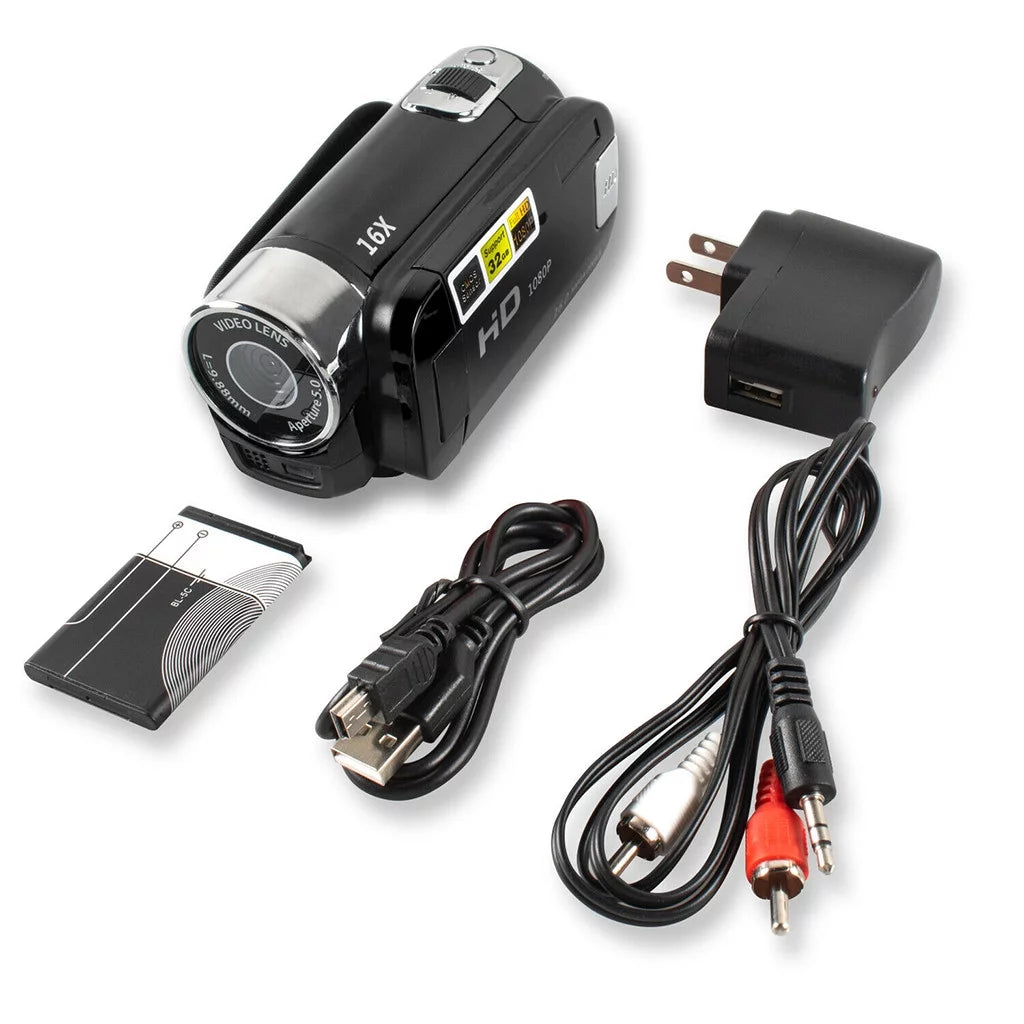 Video Camera Camcorder Vlogging Camera Full HD 1080P Digital Camera