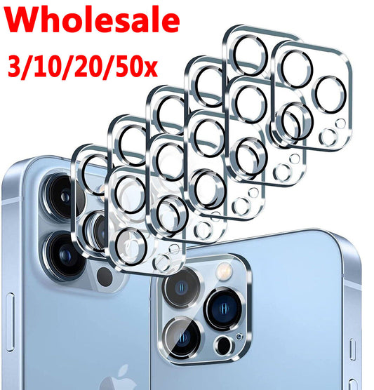 Wholesale Iphone 16 15 14 13 12 11 Pro Max Tempered Glass Camera Lens Protector