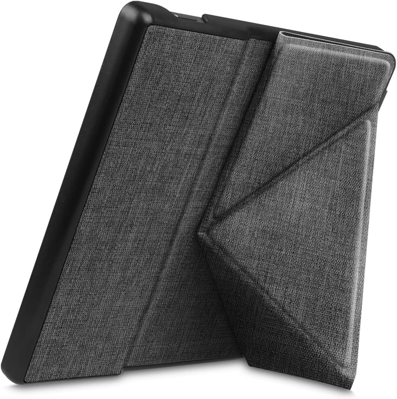 Origami Case for 7" Kindle Oasis (10Th/9Th Generation, 2019/2017 Release) - Slim Fit Stand Cover Support Hands Free Reading with Auto Wake Sleep, Denim Charcoal